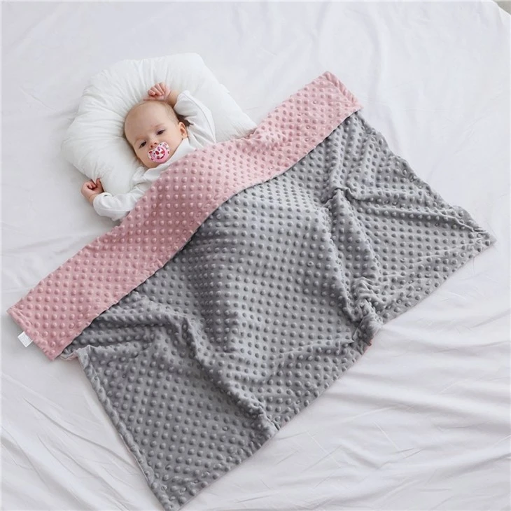printed baby blanket