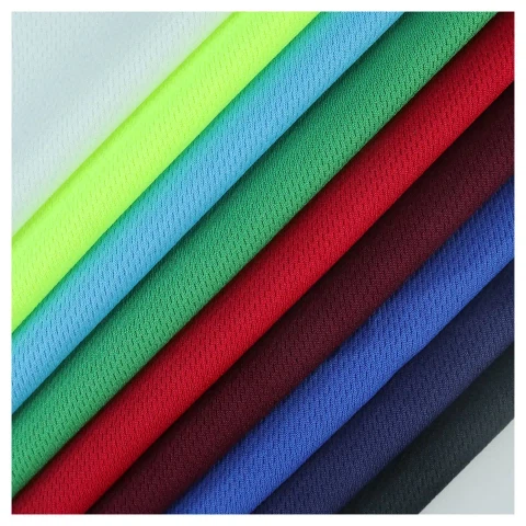 Bird Eye Hole Mesh Jersey Fabric suppliers