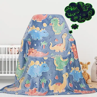Cartoon Pattern Luminous Blanket