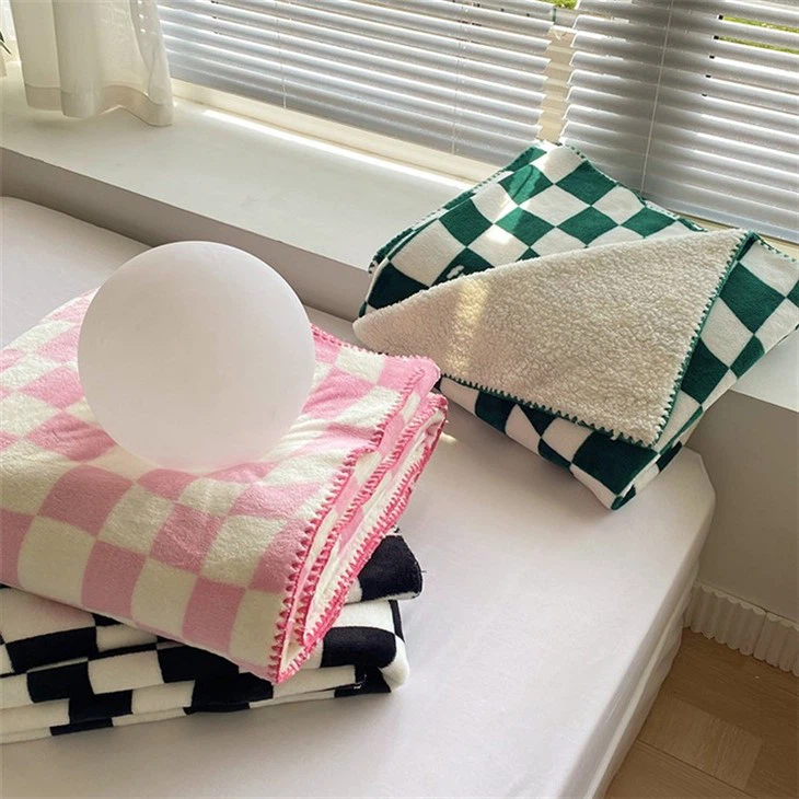 100% polyester custom printed polar fleece blanket