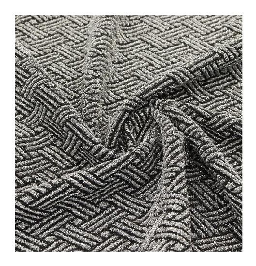 Fabraic Cniotáilte Jacquard Filigree
