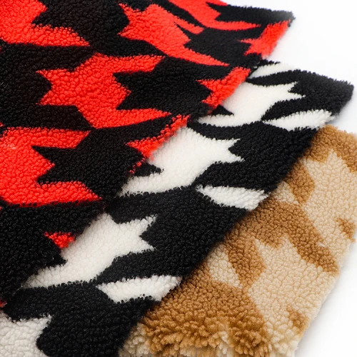 Fabraic lomra Jacquard Sherpa