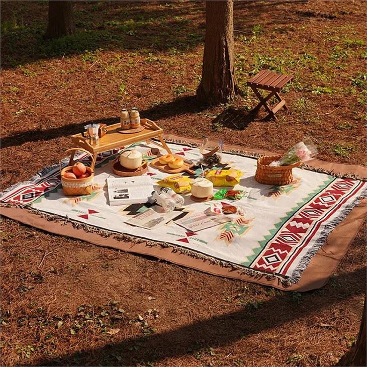 Customized Picnic Blanket Tassels