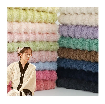 Fabraicí Éadach Sherpa Cniotála Jacquard