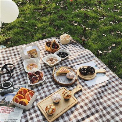 Blaincéad aicrileach 100% agus mata picnic