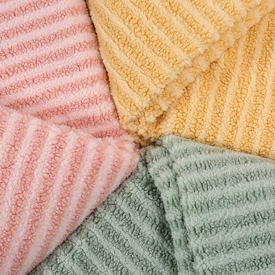 Fabraic Sherpa striped Le haghaidh Bréagáin