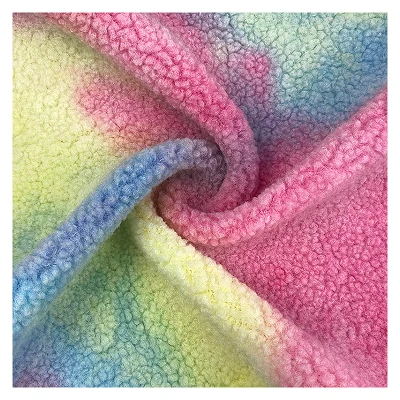Ceangail Fabraic lomra Sherpa Dye