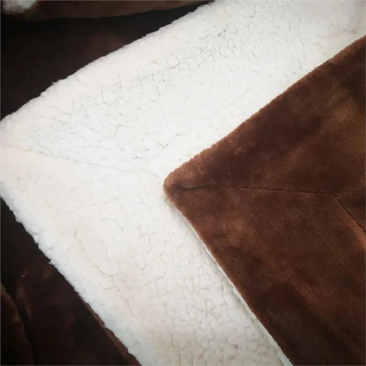 Warm Sherpa Blanket For Cozy Winter Free Sample