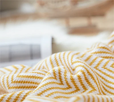 Acrylic Throw Blanket With Tassels Acrylic Throw Blanket With Tassels