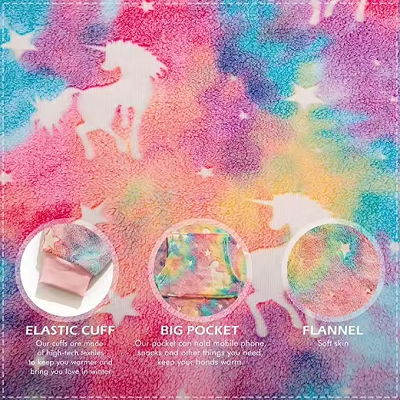 Glow in The Dark Sherpa Hoodie