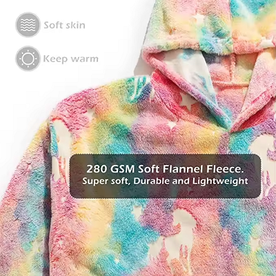 Glow in The Dark Sherpa Hoodie