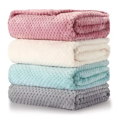 Waffle   Jacquard   Coral   Blaincéad